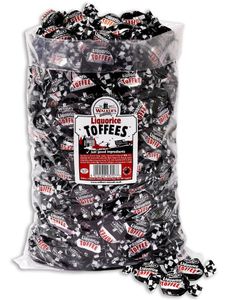2,5 kg Walkers Liqurice Toffees - Stor pose