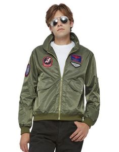 Maverick Bomber Jacket - Lisensiert Top Gun Kostymejakke til Mann