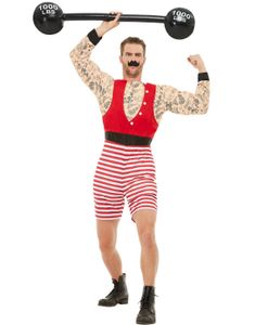 The Greatest Showman Inspirerad Strongman Herrdräkt