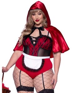 Frekt Rødhette Inspirert Kostyme til Dame 