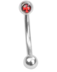 Red Ridder Cross - 1.2 x 8 mm Ögonbrynspiercing