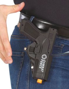 Combat Force Tøff Pistol med Pistolhylstre 20 cm