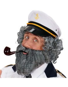 Skägg och Mustasch i Ett - Grå