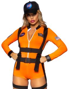 Sexy Nasa Space Commander Kostyme til Dame