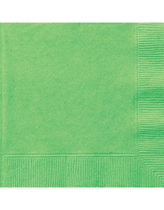20 st Limegröna Servetter 25x25 cm