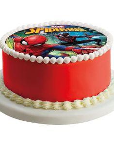 Kakebilde med Marvel Spider-Man Motiv