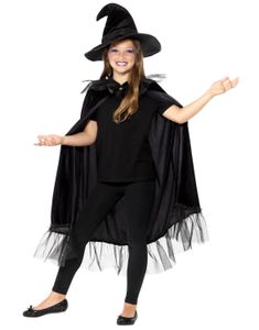 Häxa Kostymset med Glitter till Barn