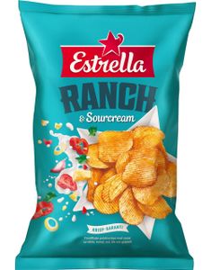 Estrella Ranch & Sourcream Chips 175g