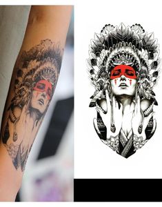 Native Pride (Fake Tattoo)