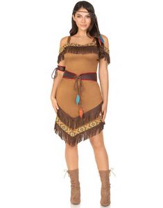 Indian Prinsessa - Lyxdräkt - Strl S/M