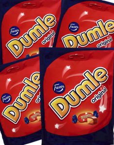 21 påsar Dumle Original Caramels - Hel låda
