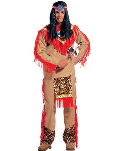 Indiankostym till Man - 3 Delar