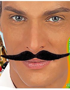 Zorro Inspirerad - Svart Mustasch