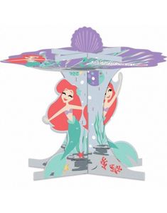 Kakstativ 25x27 cm - Den Lilla Sjöjungfrun