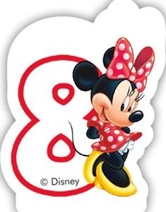 Disney Tårtljus med Mimmi Pigg – 8