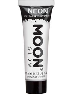 Vit Neon UV/Blacklight Ansikts- och Kroppsfärg 12 ml