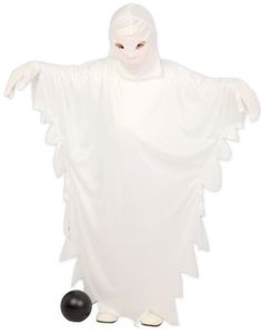 Vit Spökdräkt till Barn