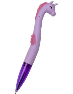 Kul enhörningkulspetspenna - blandade färger