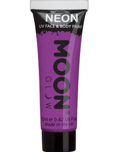 Lila Neon UV/Blacklight Ansikts- och Kroppsfärg 12 ml