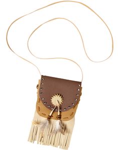 Brun Indian Dräktväska i Skinnimitation