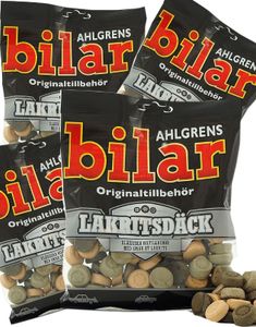 42 stk Ahlgrens Bilar Lakritsdäck Skumgodis - HeLåda