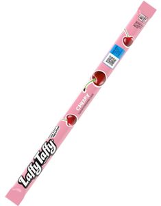 Wonka Laffy Taffy Cherry - Karamellstang med Kirsebærsmak 23 gram (USA Import)