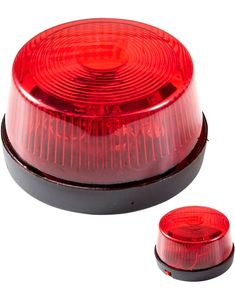 Blinkande Rött Varningsljus med Ljud