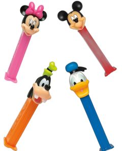 Taste Them All – Pez Disney Figurer – Fyra Varianter – Paketdeal