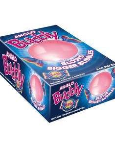 Barratt Anglo Bubbly - Låda med 240 stk Tuggummi