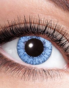 STYRKARLINSER Ljusblå naturfärgade linser