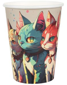 10 Stk Manga Pappkrus 270 ml