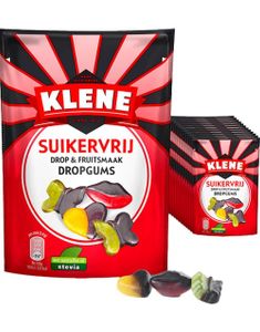 12 stk Klene Myke Lakris og Vingummi-Biter - Hel Eske 1,32 kg