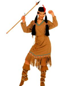 Indiankvinna - Kostym