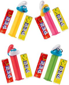 Taste Them All – Pez Smurfarna – Fyra varianter – Paketpris