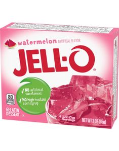 Jell-O Watermelon Gelatin Dessert - 85 g (USA Import)