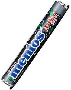 1 st Rull Mentos Liquorice Mint 37,5 g