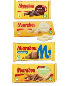 Taste Them All – Bästa av Marabou chokladkakor – Fyra smaker - Paketerbjudandene