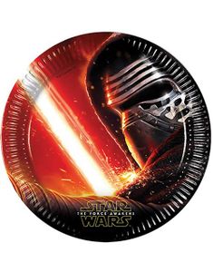 8 stk Star Wars VII Papptallrikar 23 cm - Star Wars