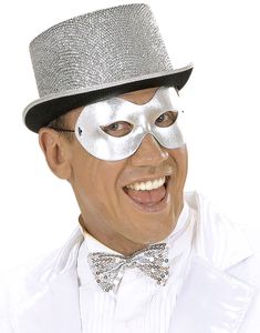 Silverfärgad Fidelio Ögonmask