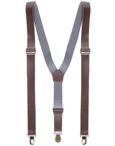 Skinnimiterade Bruna Hängslen