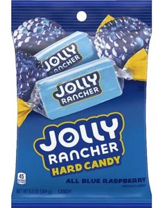 Jolly Rancher All Blue Razz - Sukkertøy med Blå Bringebærsmak 184 gram