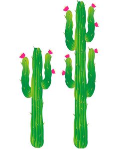 2 stk Kaktus Väggdekorationer 180 cm