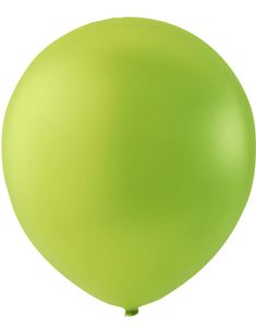Äppelgröna Ballonger 30 cm - 100 stk MEGAPACK