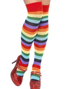 Flerfärgade Randiga Strumpor