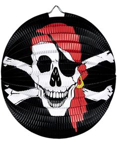 Rund Piratlykta 25 cm