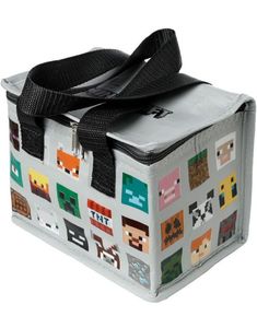 Minecraft Lunsjbag / Kjølebag 16x21 cm