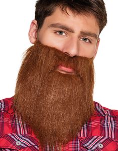 Brunt Hipster / Cowboyskägg