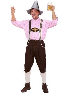 Oktoberfest Tyrolerman - dräkt - Storlek L