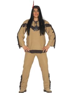 Native American - Beige Indianer Kostyme