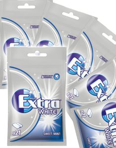 30 st Extra White Sweet Mint - Självförslutande påsar - Hel låda 870 gram
